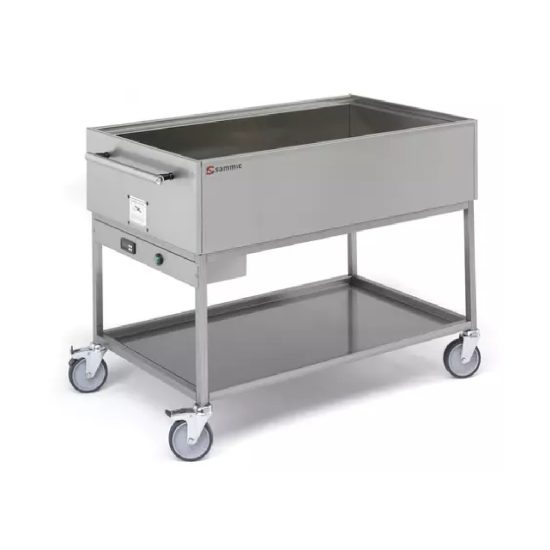 Baño maría sobre carro de Sammic