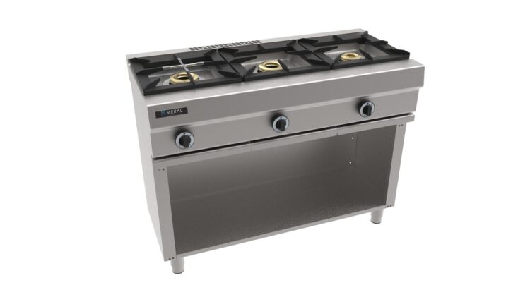 Cocina 3 Fuegos Meral MERCOOK MUEBLE 55-3F