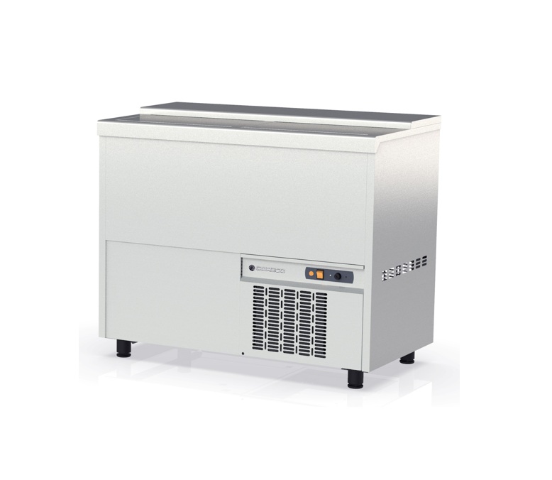 Botellero refrigerado inox Coreco de 2 puertas