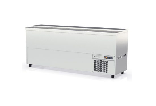 Enfriador de botellas inox de 4 puertas de Coreco