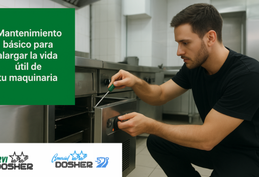 Mantenimiento básico para alargar la vida útil de tu maquinaria de hostelería industrial