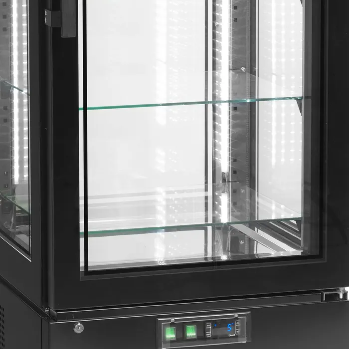 Puerta sin marco del expositor refrigerado para tartas de Tefcold