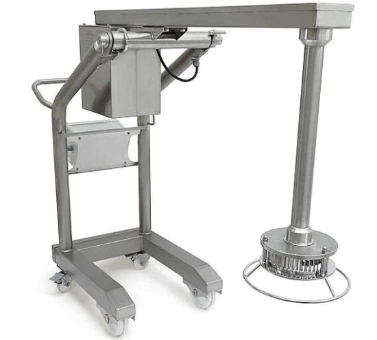 Turbo triturador industrial Sammic TRX-21 para calderos de hasta 800 litros
