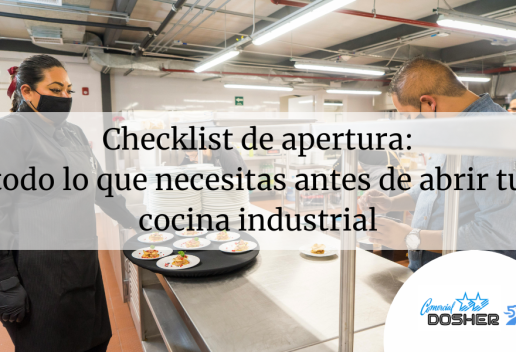 Checklist de apertura: todo lo que necesitas antes de abrir tu cocina industrial